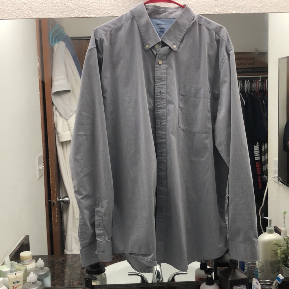 Saddlebred TRAVELER Classic Fit X-Large Button Up